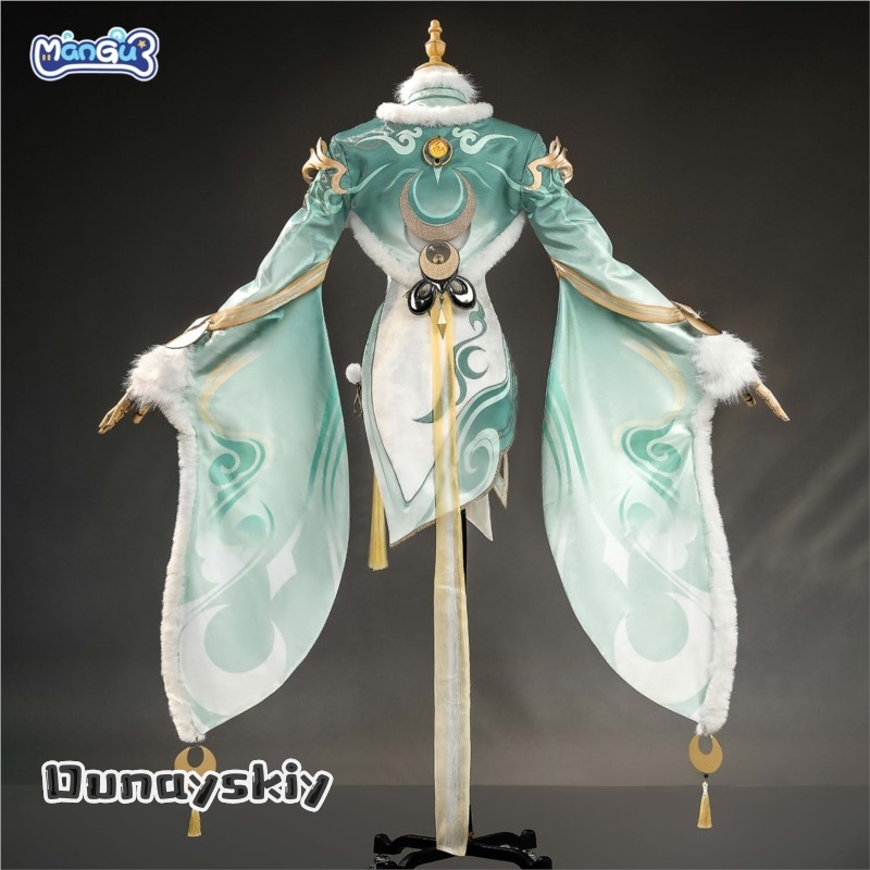 Genshin Impact Zi Bai An Everl - Robe Silk Women 评论和价格