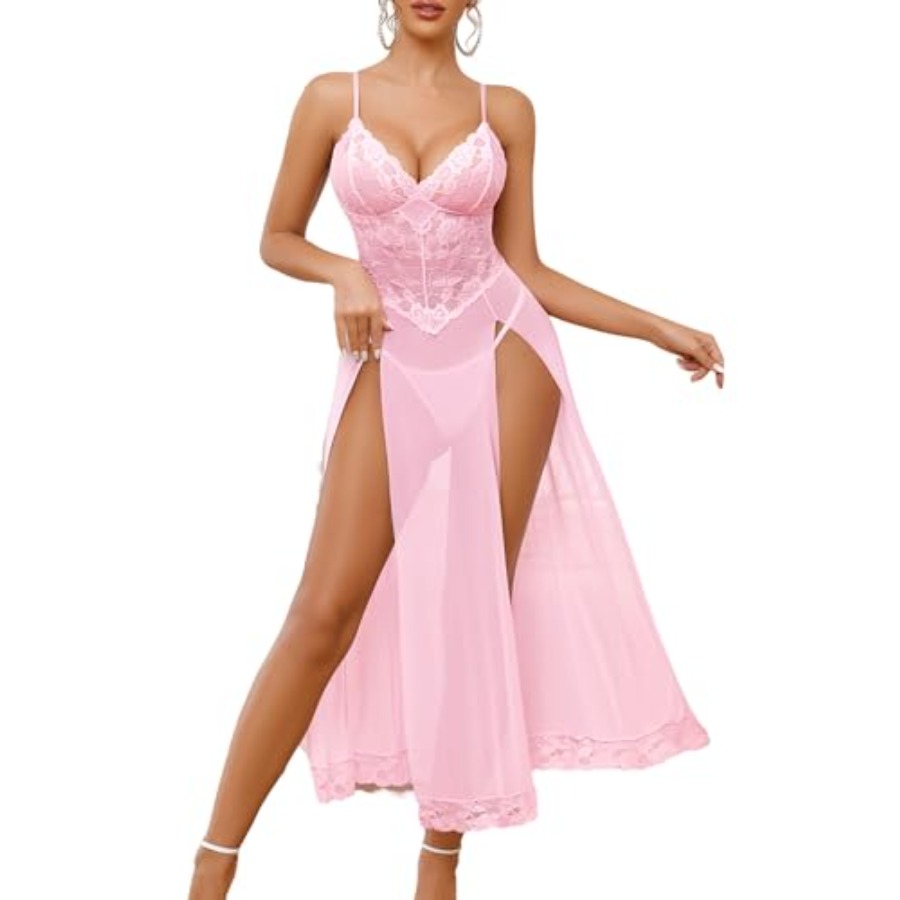 Avidlove Women Lingerie Dress  - Babydoll Chemise Night 评论和价格
