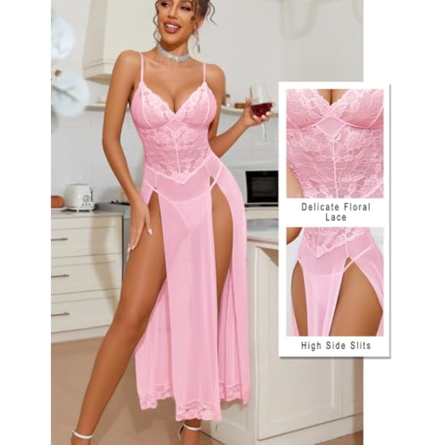 Avidlove Women Lingerie Dress  - Babydoll Chemise Night 评论和价格