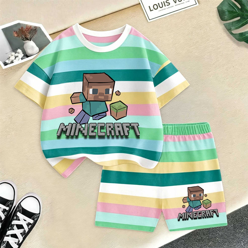 Minecrafted Girl boy Summer T  - Boyshort Underwear 评论和价格