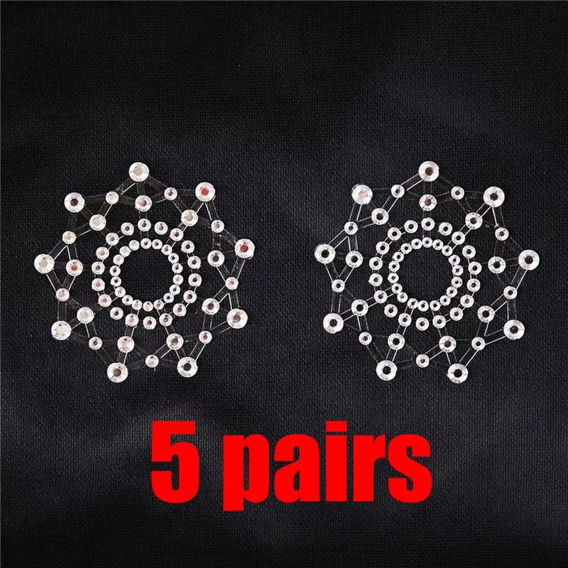 Pair Sexy Nipple Transparent S - Silicone Bra Adhesive 评论和价格