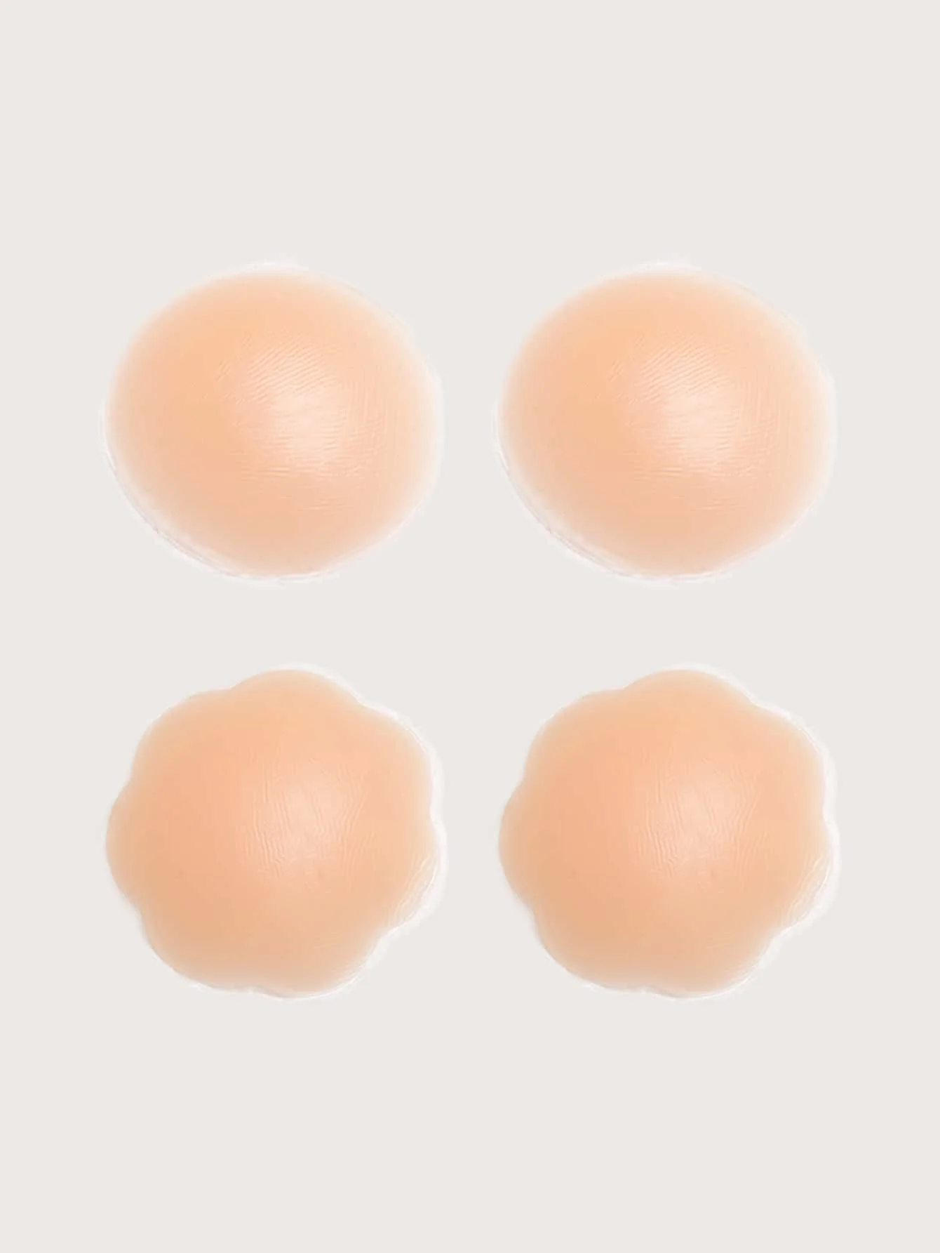 Nipple Covers Flower & Round S - Silicone Bra Adhesive 评论和价格