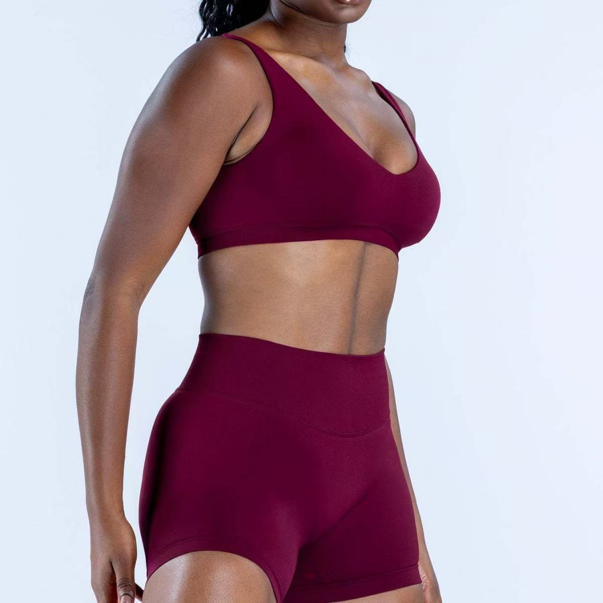 Scoop Back Bra Shockproof Trai - Sports Bra High Impact 评论和价格