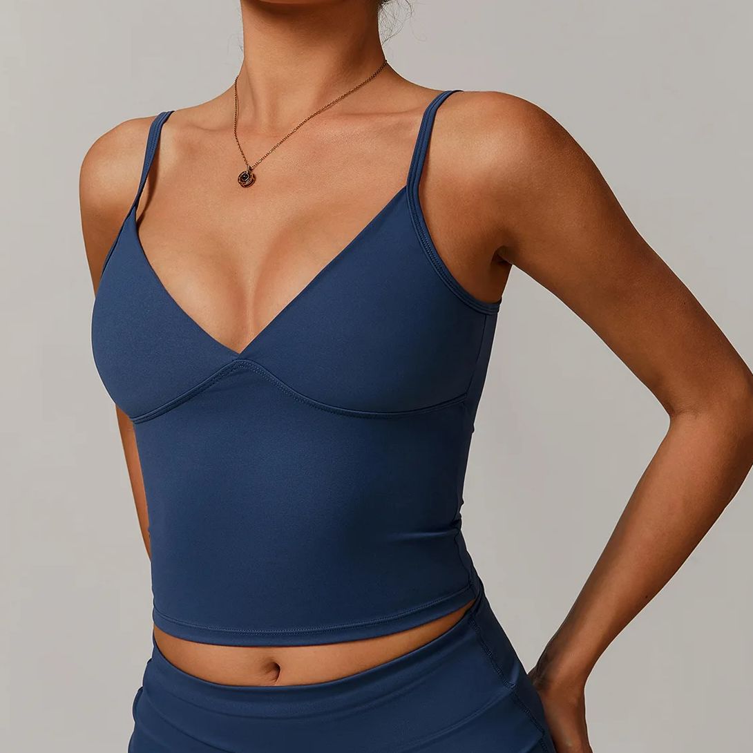 Breathable Sports Bra Fitness  - Push Up Bra Padded 评论和价格