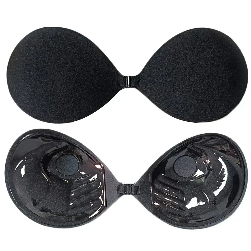 1/2PCS Palm Push Up Invisible  - Silicone Bra Adhesive 评论和价格