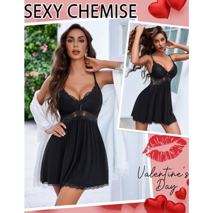 Avidlove Women Chemise Night G - Babydoll Chemise Night 评论和价格