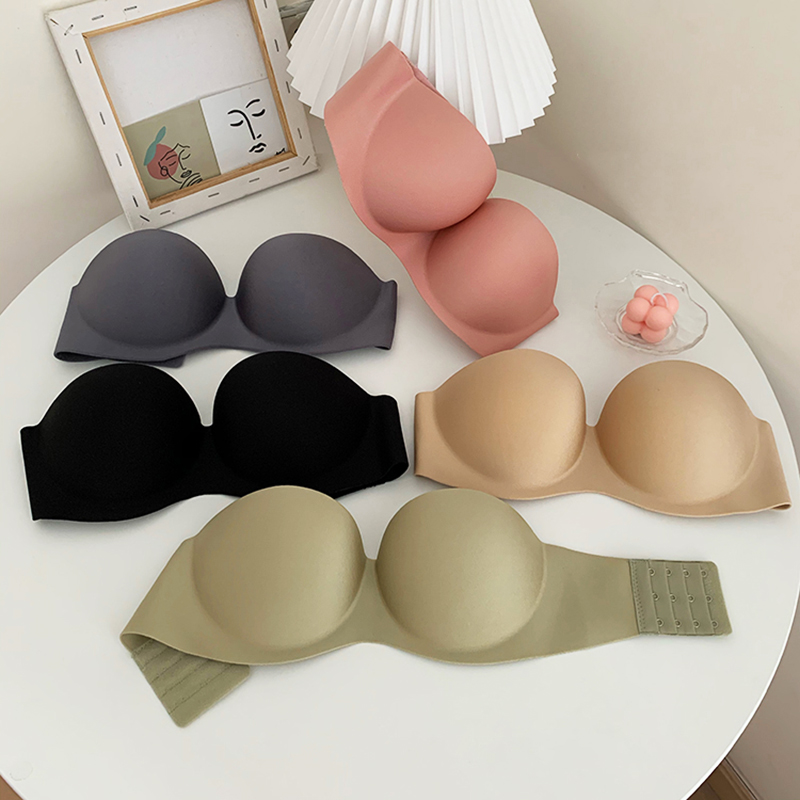 FINETOO Sexy Strapless Bras Wo - Bralette Wireless Soft 评论和价格