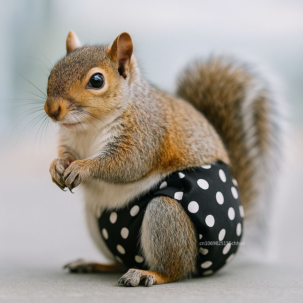 S/M Absorbent Squirrel Diapers - Period Panty Absorbent 评论和价格